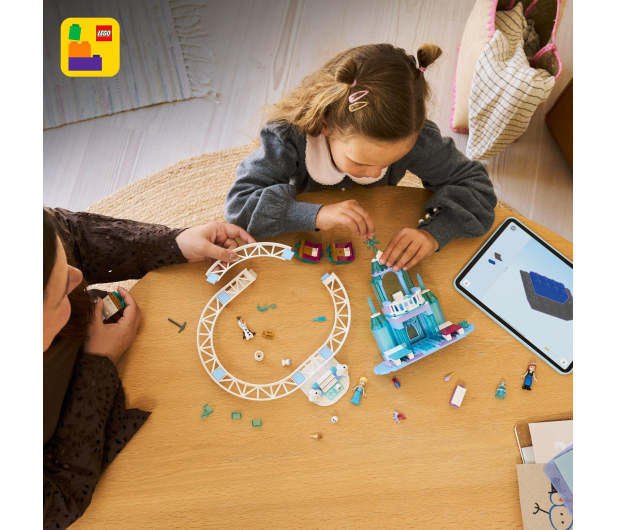 LEGO DISNEY 43281 Lodowy zamek Elzy i śnieżna przejażdżka - 1473475 - zdjęcie 14